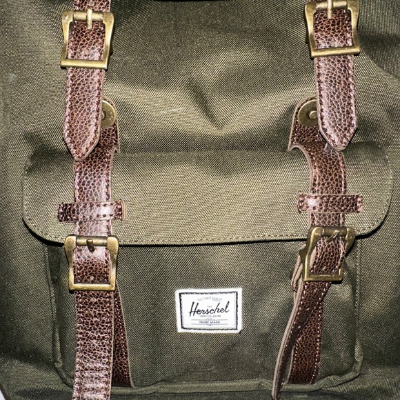 Herschel Supply Co. Little America Backpack Green main image 6